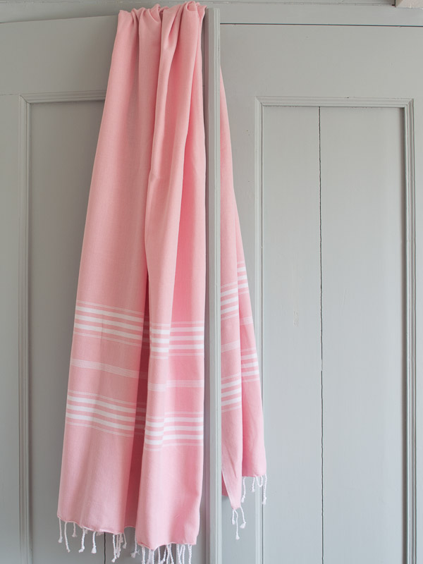 hammam towel powder pink